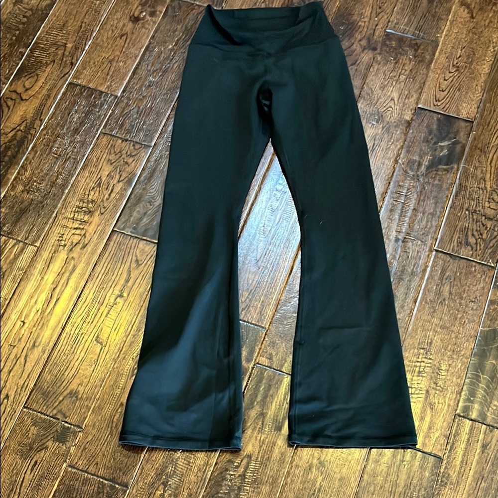 Black Flared Yoga Pants